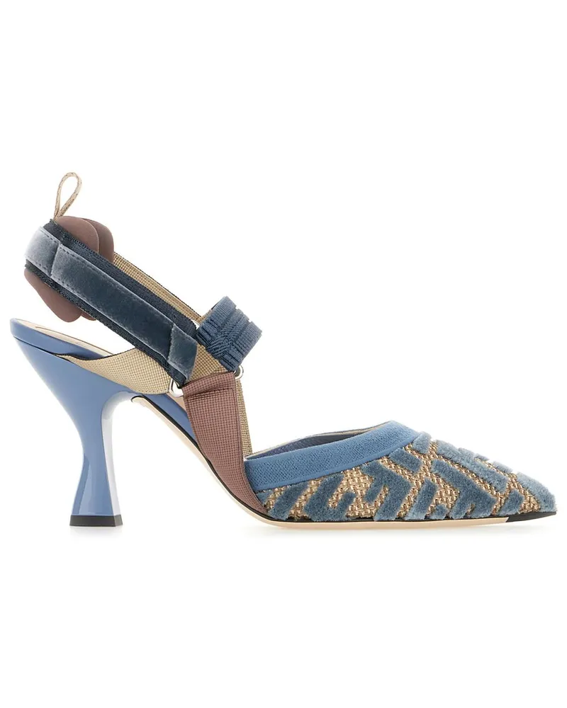 Fendi Colibri Pumps 85mm - Blau Blau