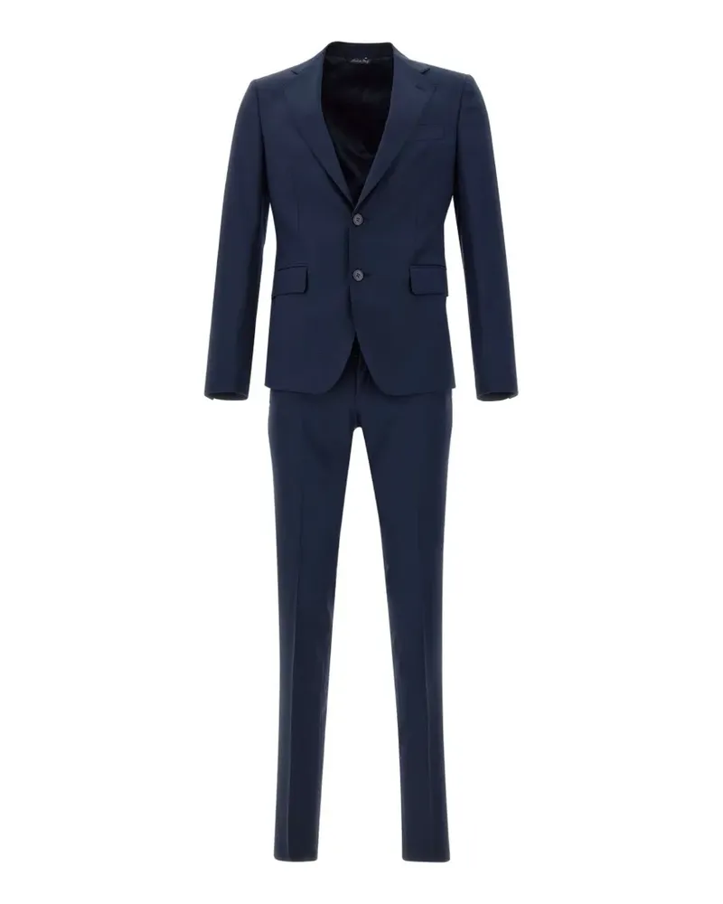 Brian Dales Anzug mit schmalem Schnitt - Blau Blau