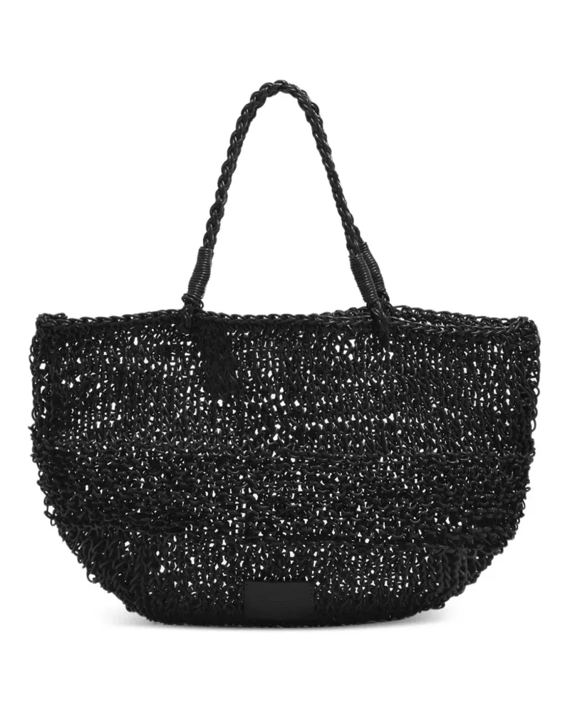 BIMBA Y LOLA Mittelgroße Schultertasche - Schwarz Schwarz