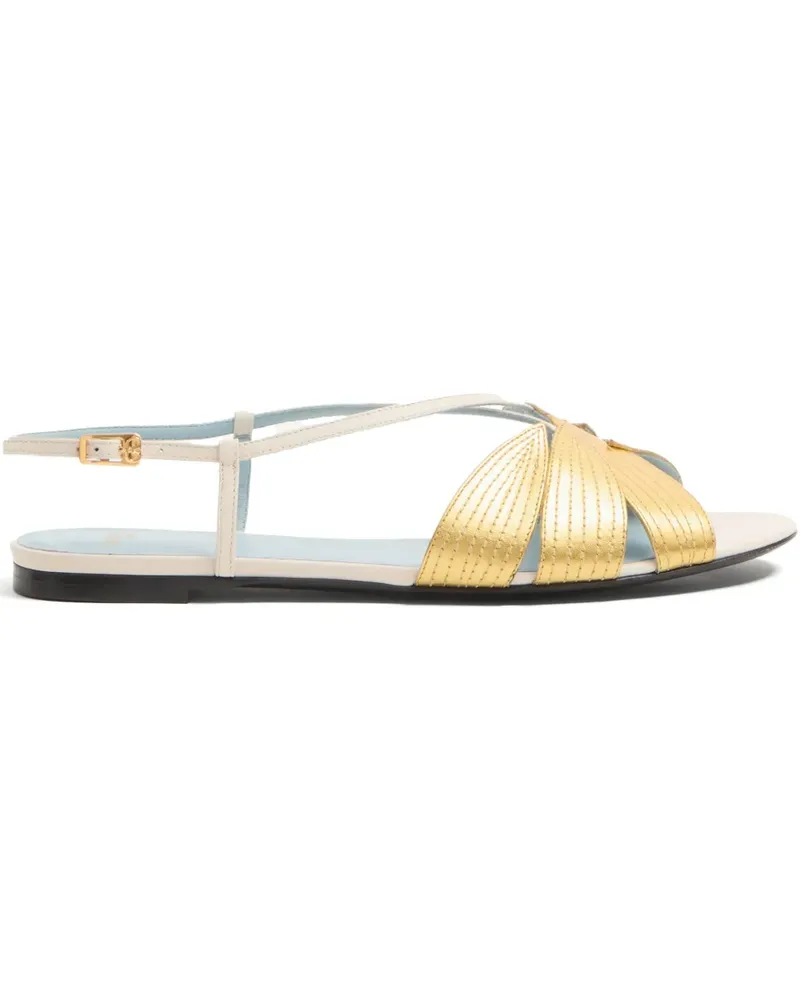 Valentino Garavani Foliefoliage Sandalen - Gold Gold
