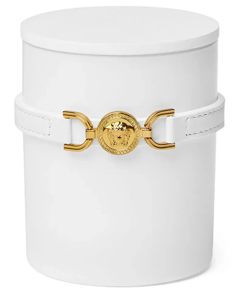 Versace Medusa '95 Kerze (10cm x 7,8cm) - Weiß Weiß