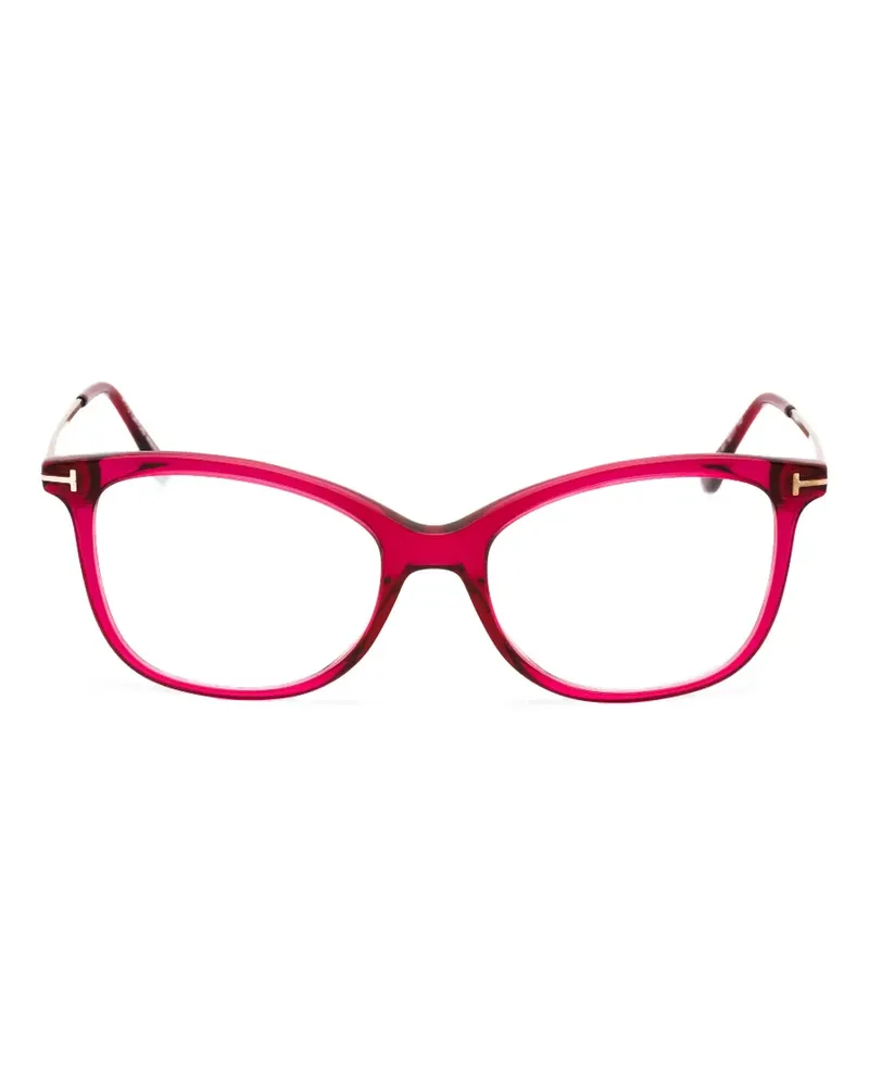 Tom Ford Cat-Eye-Brille - Rot Rot
