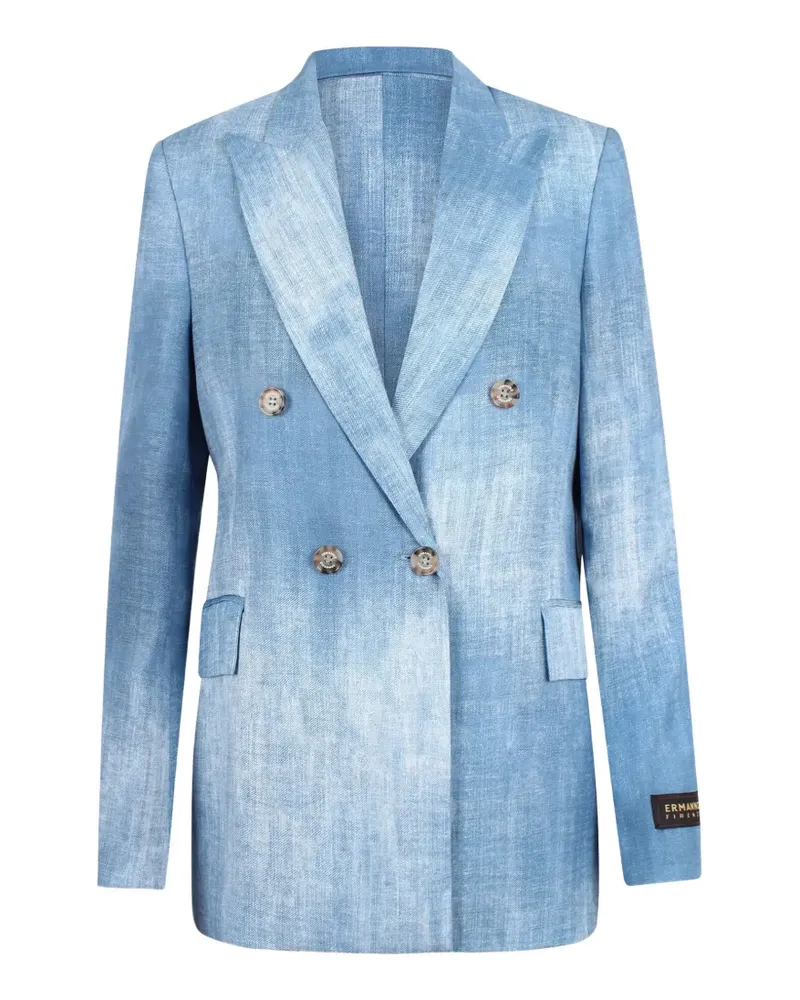 Ermanno Scervino double-breasted blazer - Blau Blau