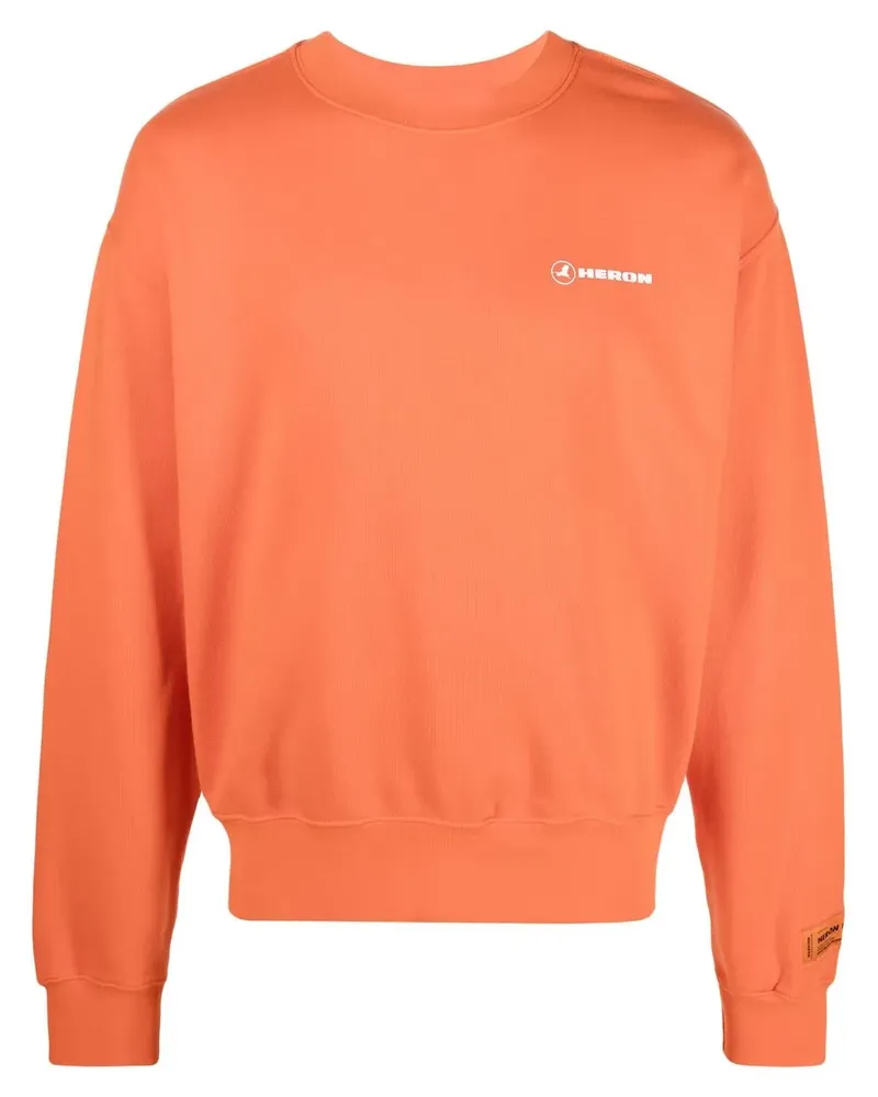 Heron Preston Sweatshirt mit Logo-Print - Orange Orange