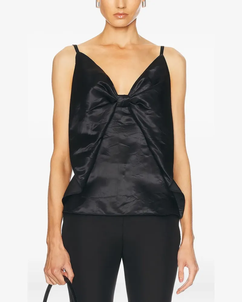 Givenchy Bluse mit Schleifendetail - Schwarz Schwarz
