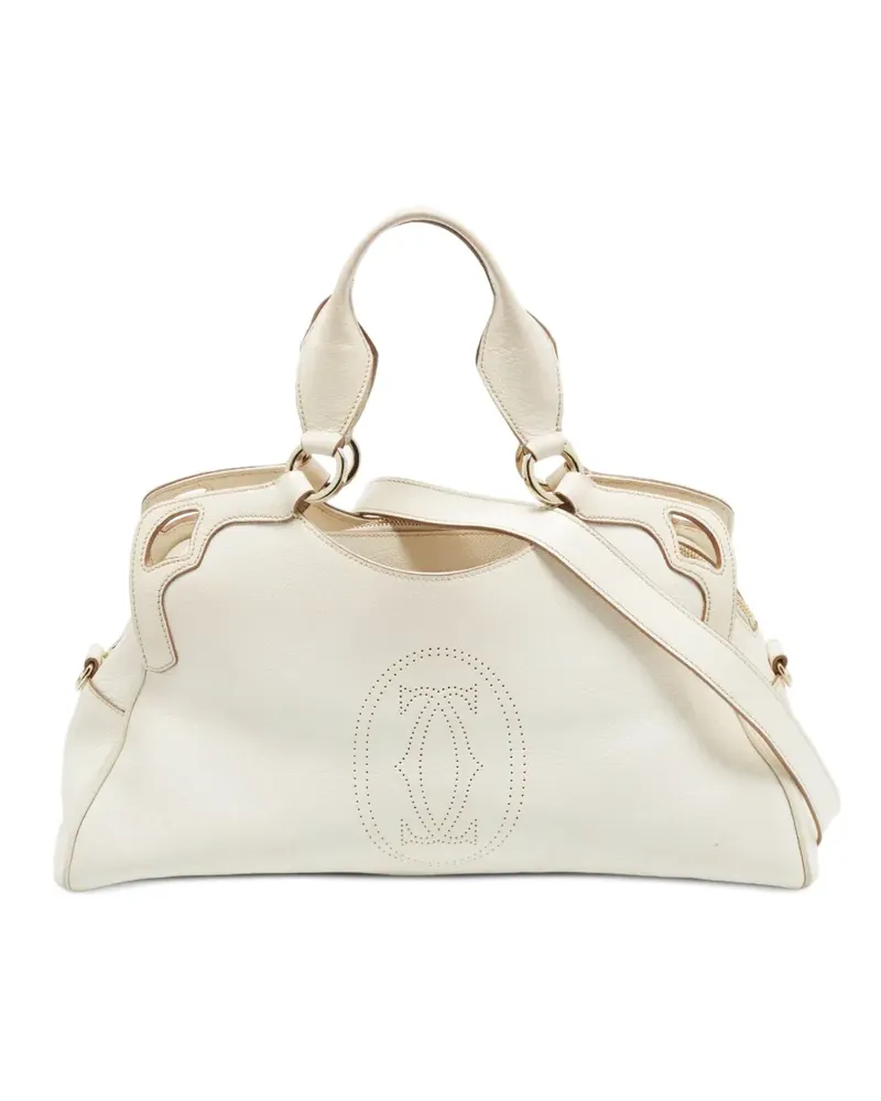 Cartier Marcello de  Satchel-Tasche - Weiß Weiß