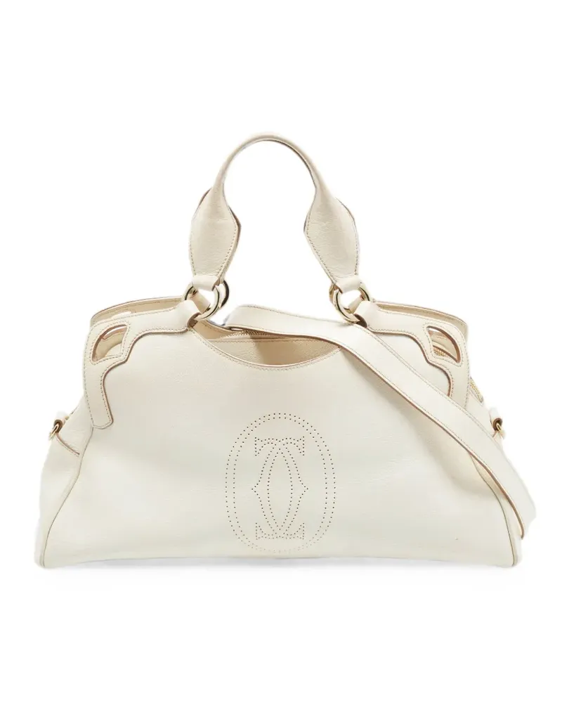 Cartier Marcello de  satchel bag - Weiß Weiß