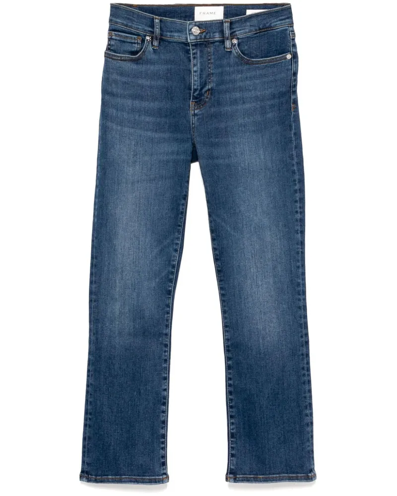 Frame Denim Le High Straight-Leg-Jeans - Blau Blau