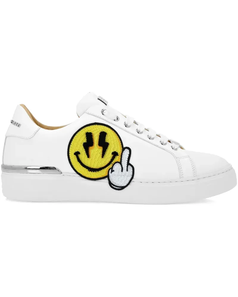 Philipp Plein Lo-Top Sneakers - Weiß Weiß