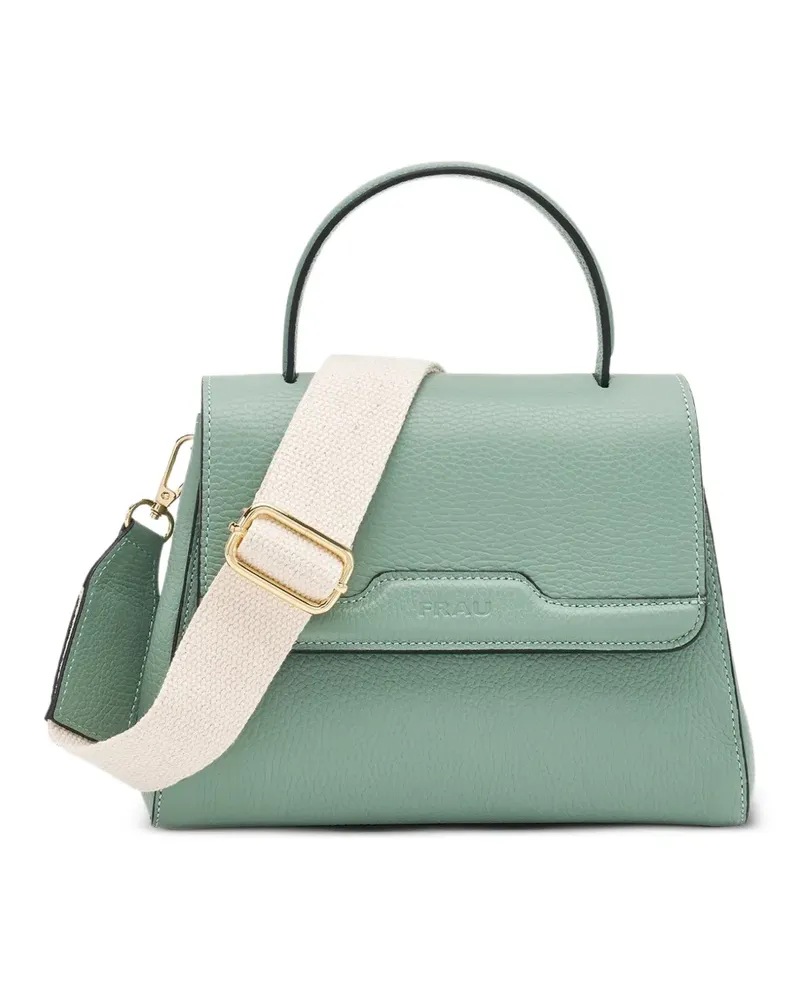 FRAU leather tote bag - Grün Grün