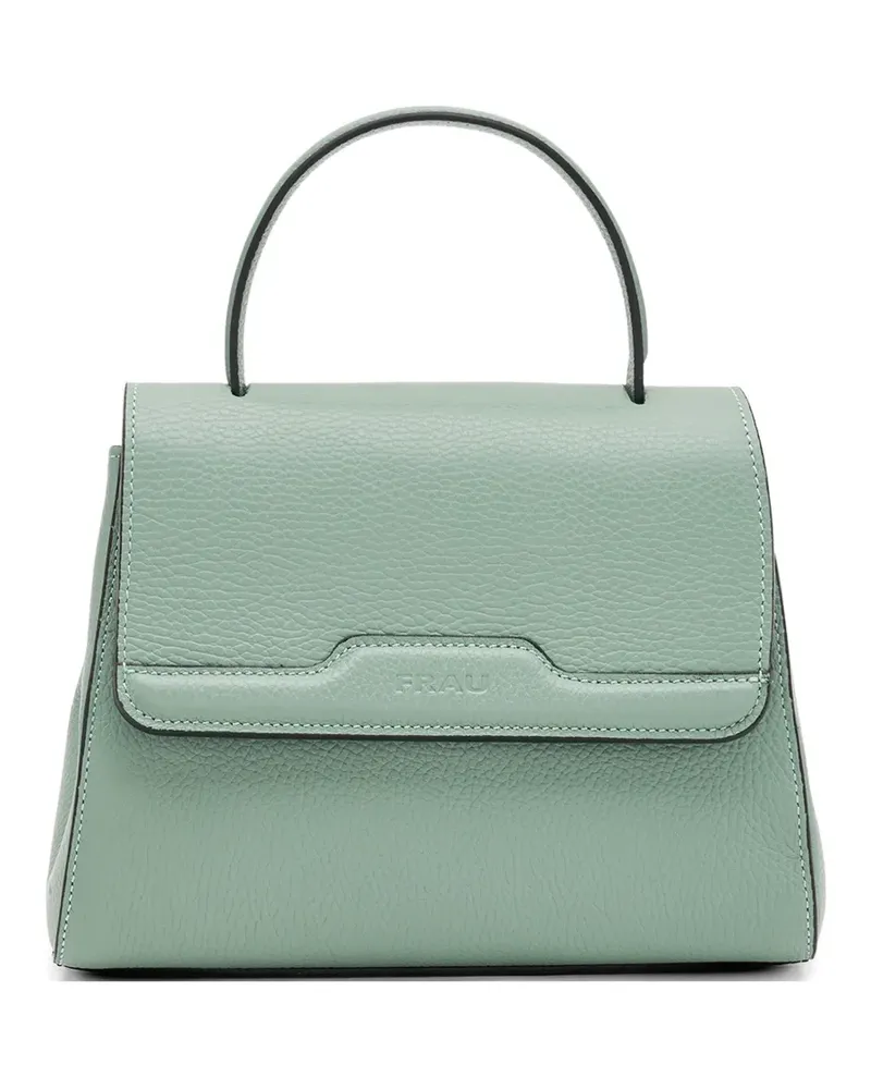 FRAU leather tote bag - Grün Grün
