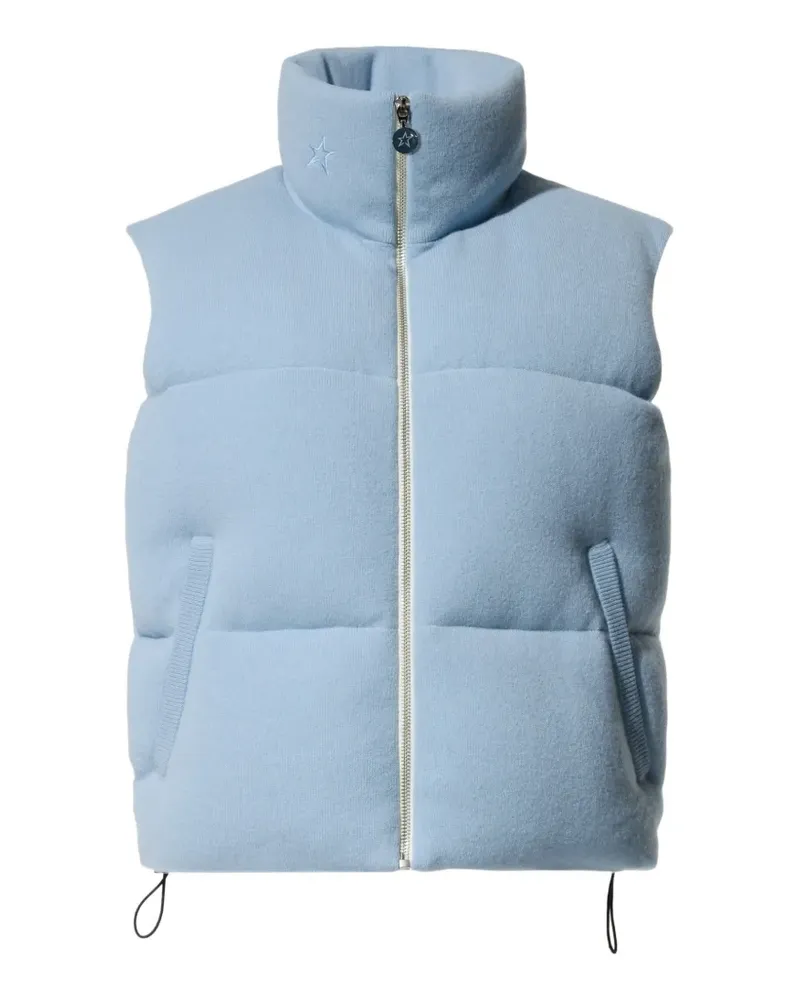 Perfect Moment Daunenweste mit Stehkragen - Blau Blau