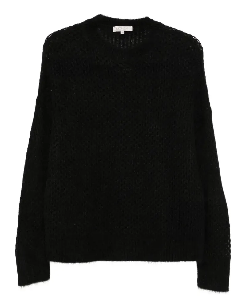Antonelli Firenze Brembana Pullover mit Rundhalsausschnitt - Schwarz Schwarz