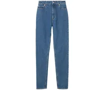 Taillenhohe Slim-Fit-Jeans