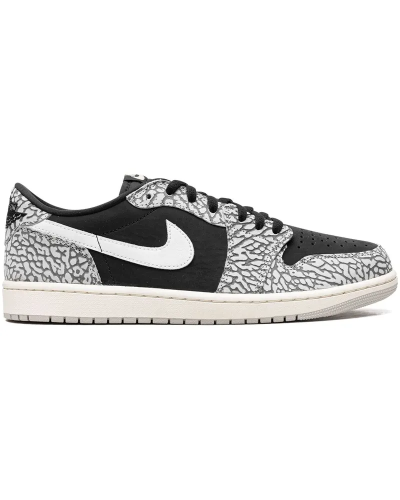 Jordan Air  1 Low Sneakers - Schwarz Schwarz
