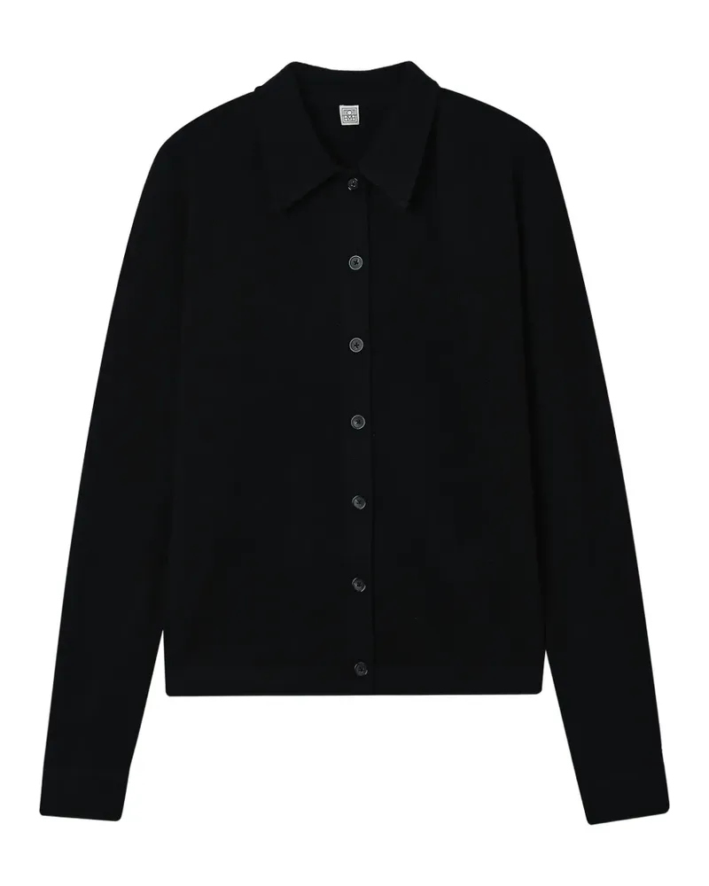 Totême Cardigan mit Knöpfen - Schwarz Schwarz