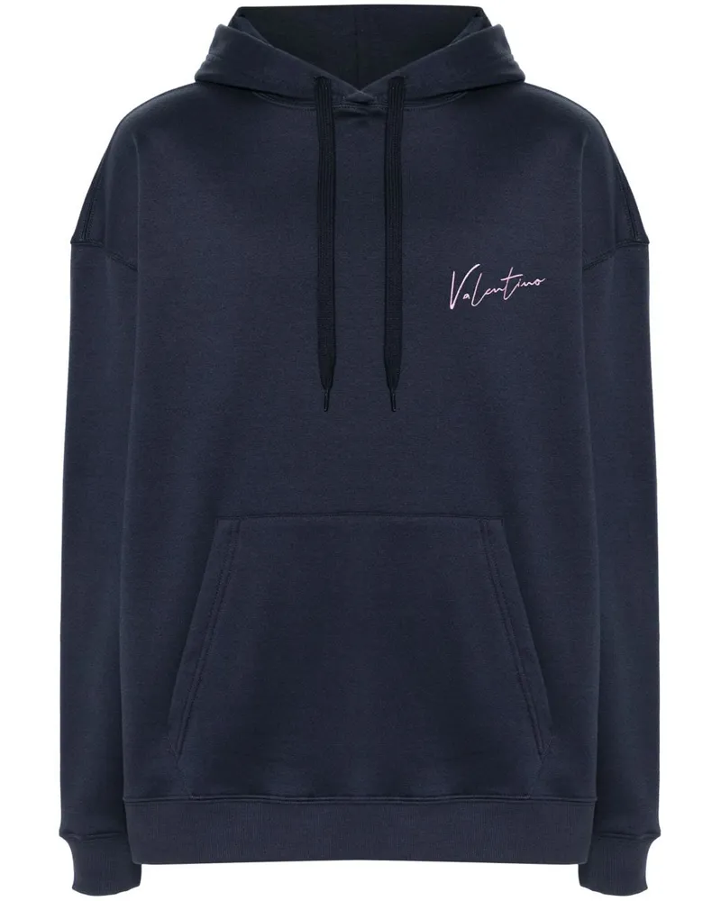 Valentino Garavani VLogo Signature Hoodie - Blau Blau