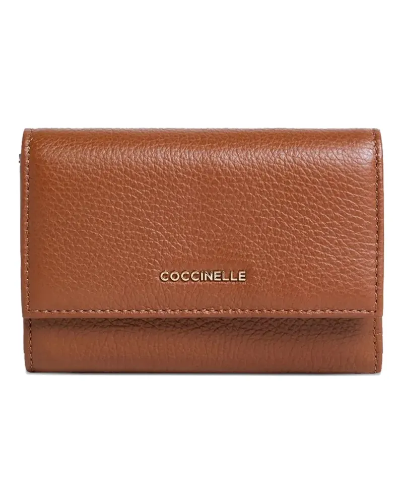 Coccinelle Faltbares Portemonnaie - Braun Braun