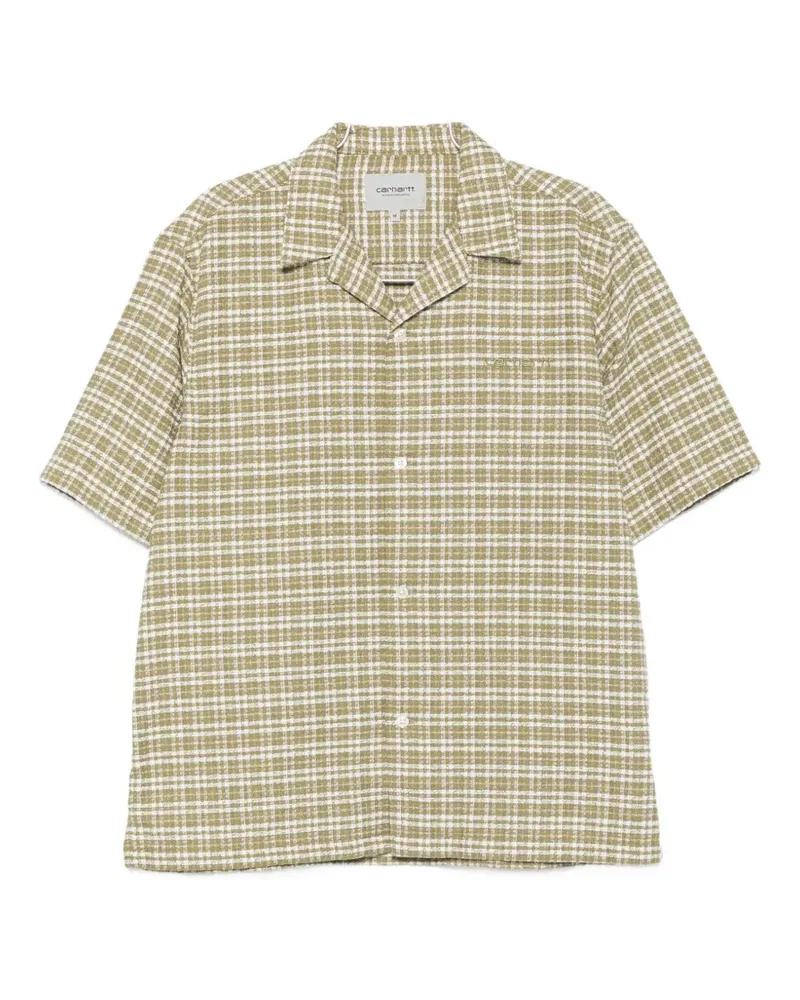 Carhartt WIP Kander check-pattern shirt - Grün Grün