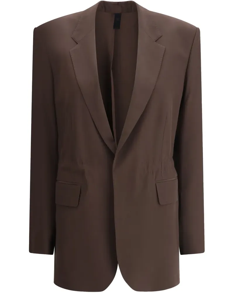 Petar Petrov Blazer mit einem Knopf - Braun Braun