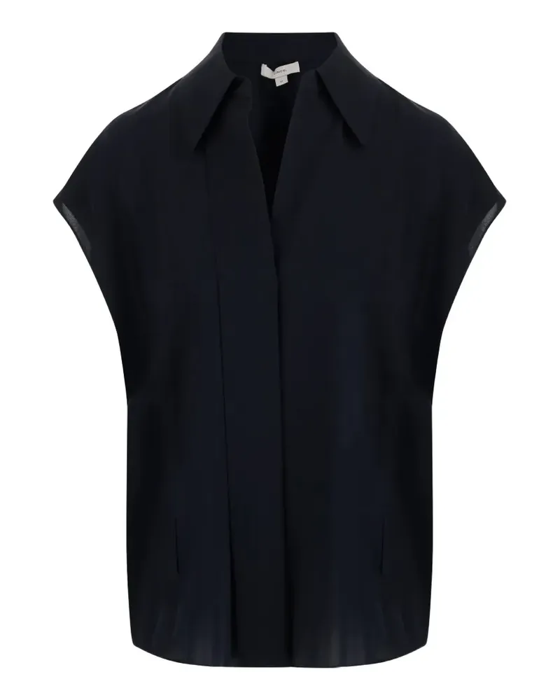 Vince classic-collar shirt - Blau Blau