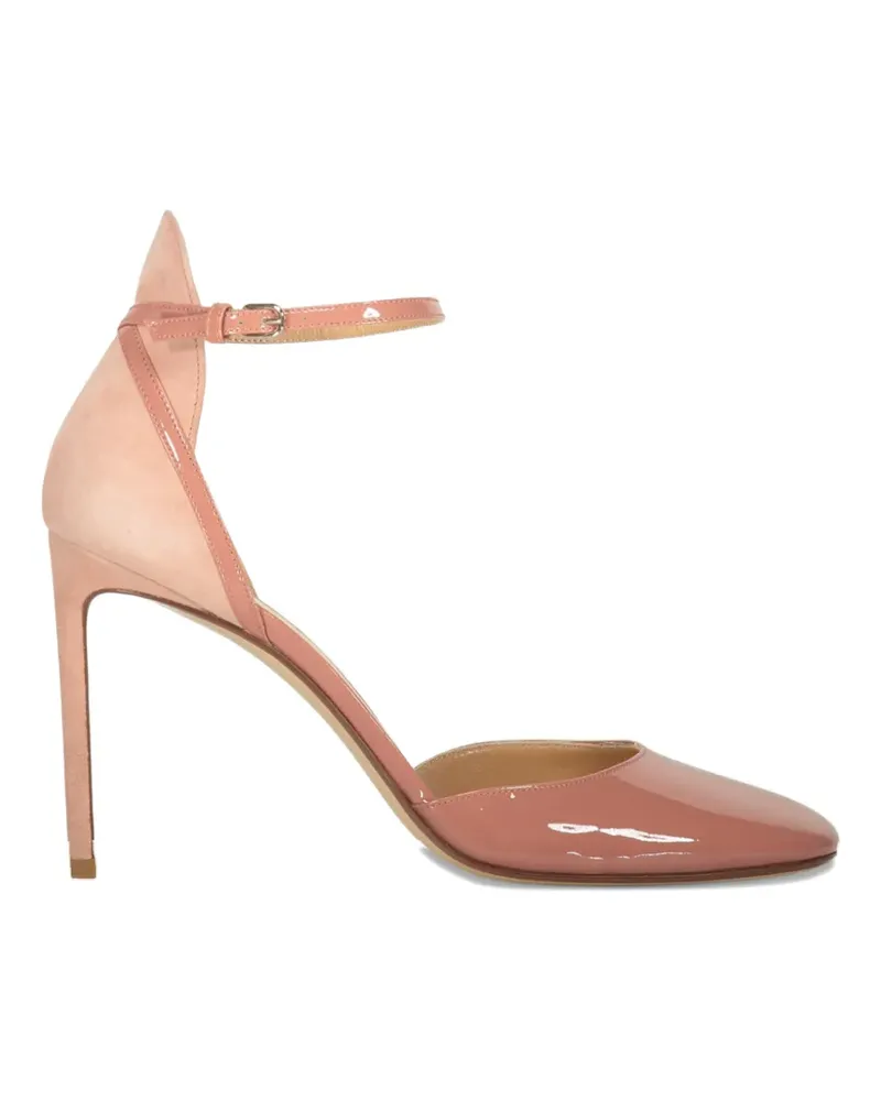 Francesco Russo ankle-strap stiletto-heeled pumps - Rosa Rosa