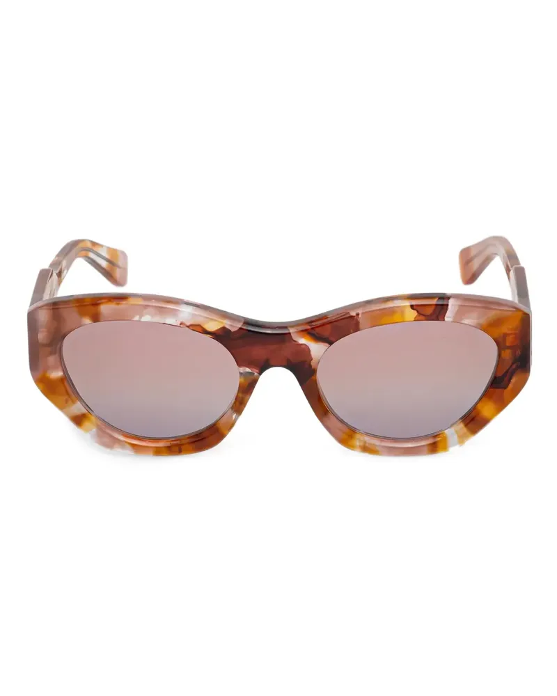 Chloé Cat-Eye-Sonnenbrille - Braun Braun