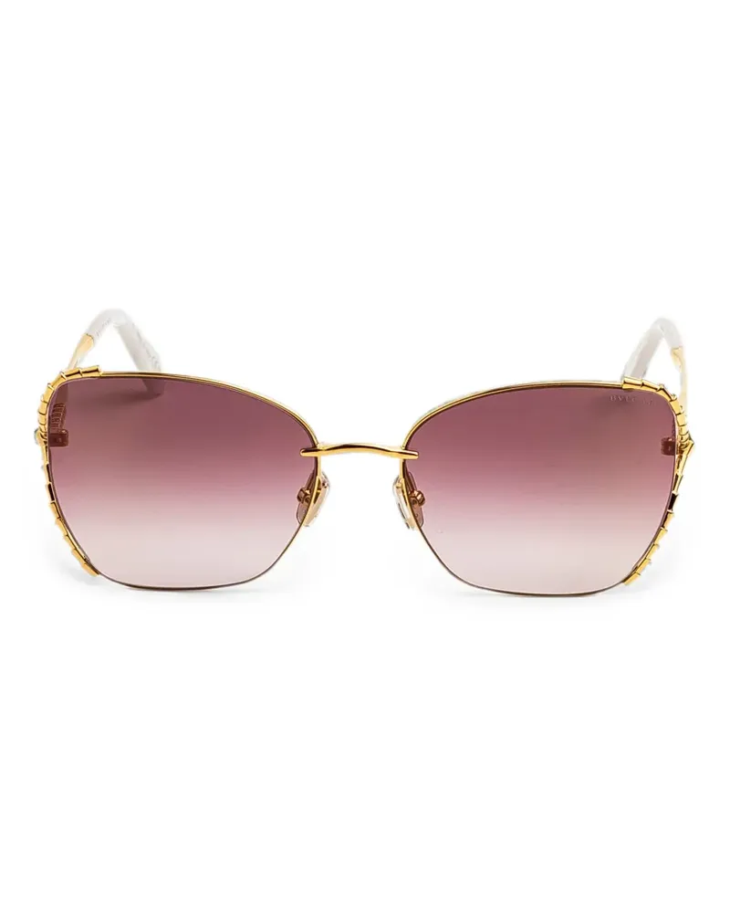 Bulgari Serpenti Viper Cat-Eye-Sonnenbrille - Gold Gold