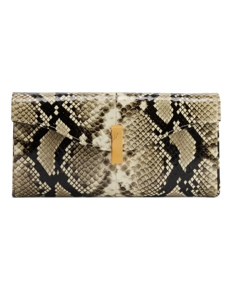 Giuseppe Zanotti Flutie Clutch - Nude Nude