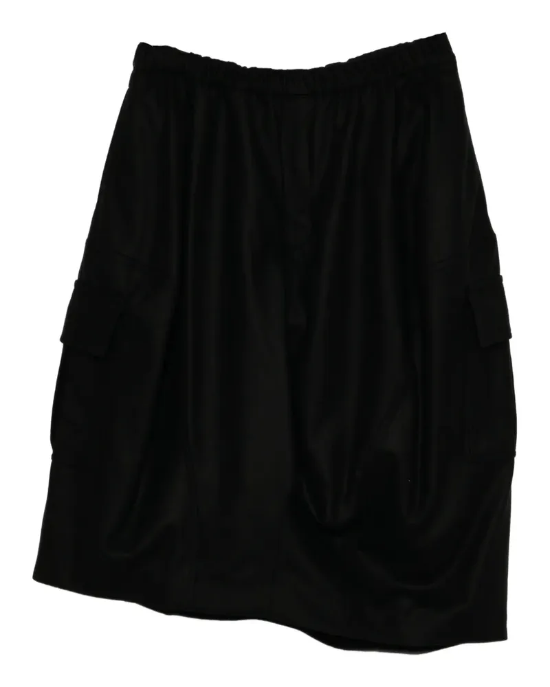 Comme des Garçons Asymmetrischer Rock - Schwarz Schwarz