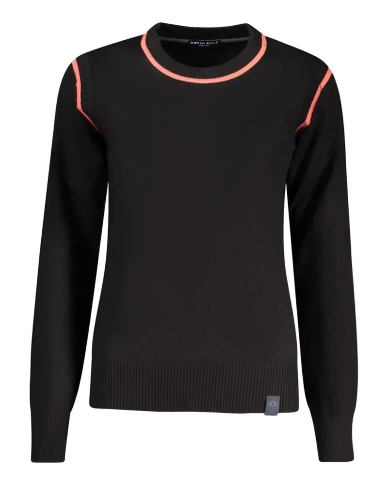 North Sails round-neck long-sleeve sweater - Schwarz Schwarz