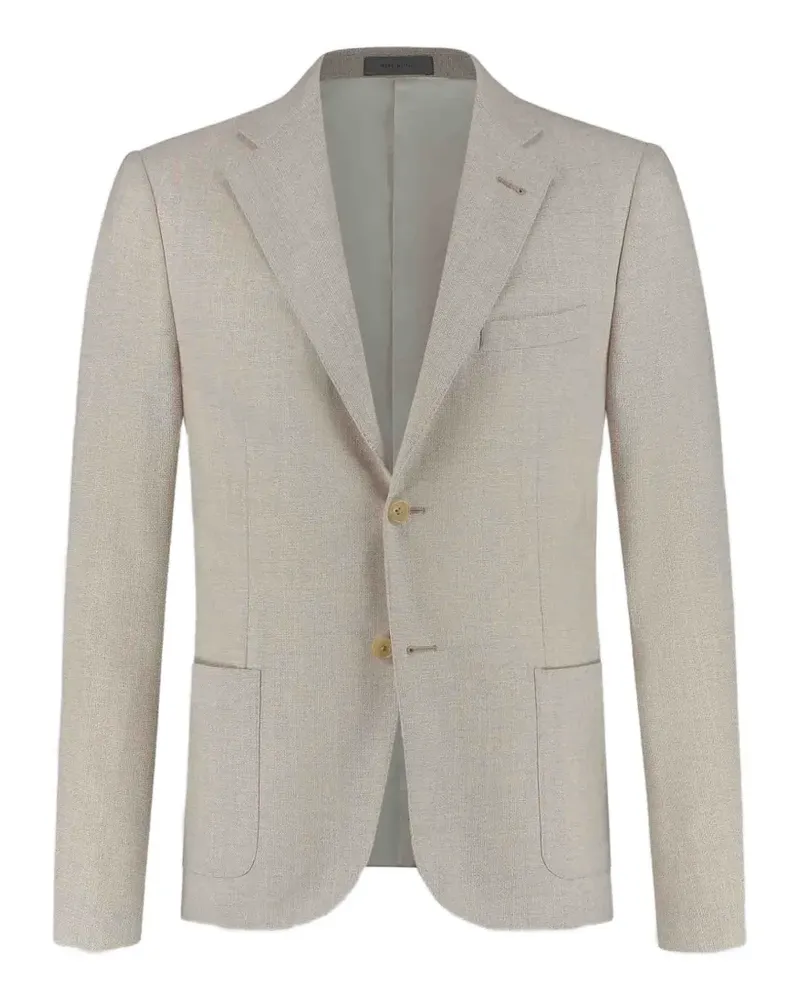 Corneliani patch-pocket blazer - Nude Nude