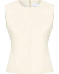 Proenza Schouler Logan Top aus Faux-Leder Nude