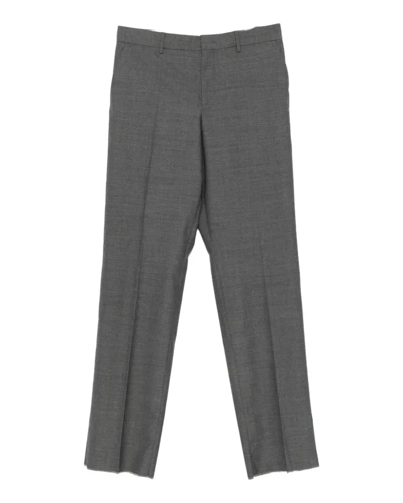 Moschino Wide-Leg-Hose mit Gürtel - Grau Grau