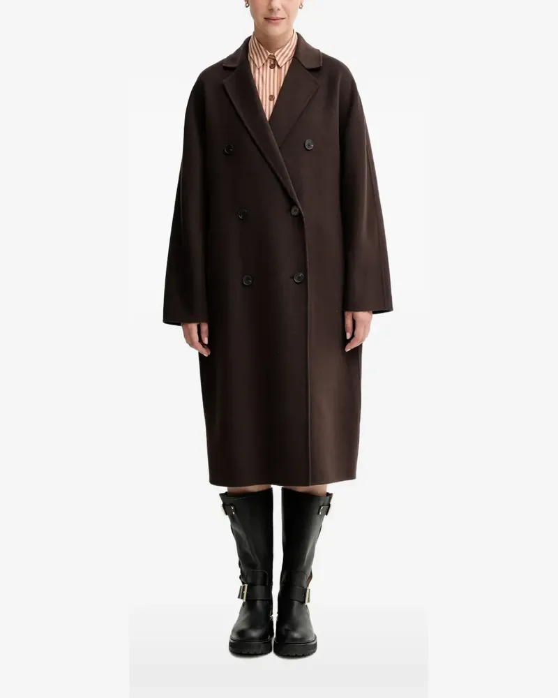 Marc O'Polo double-breasted coat - Braun Braun