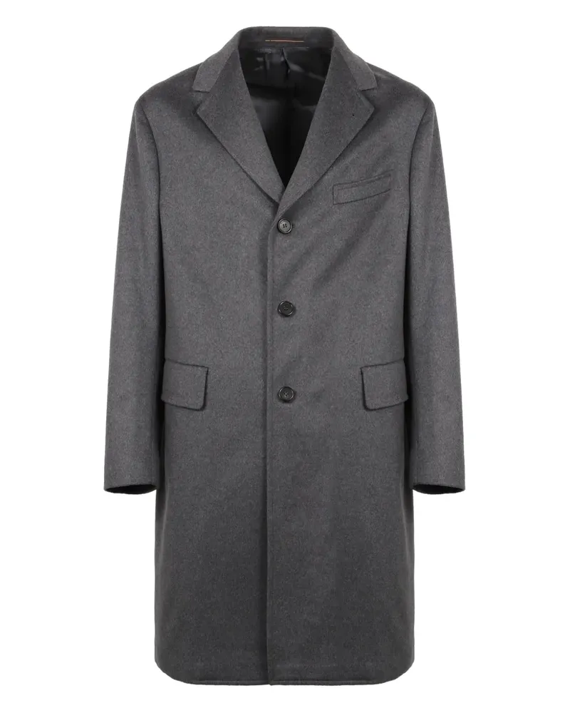 Slowear single-breasted coat - Grau Grau