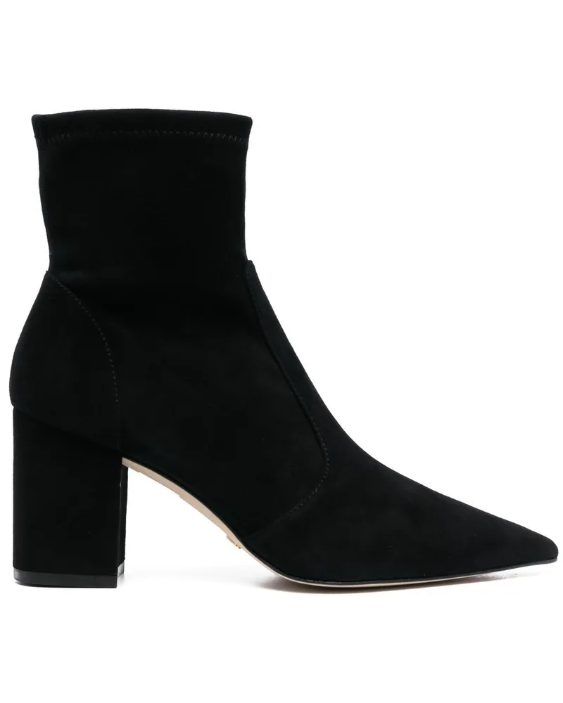 Stuart Weitzman Stiefeletten aus Wildleder - Schwarz Schwarz