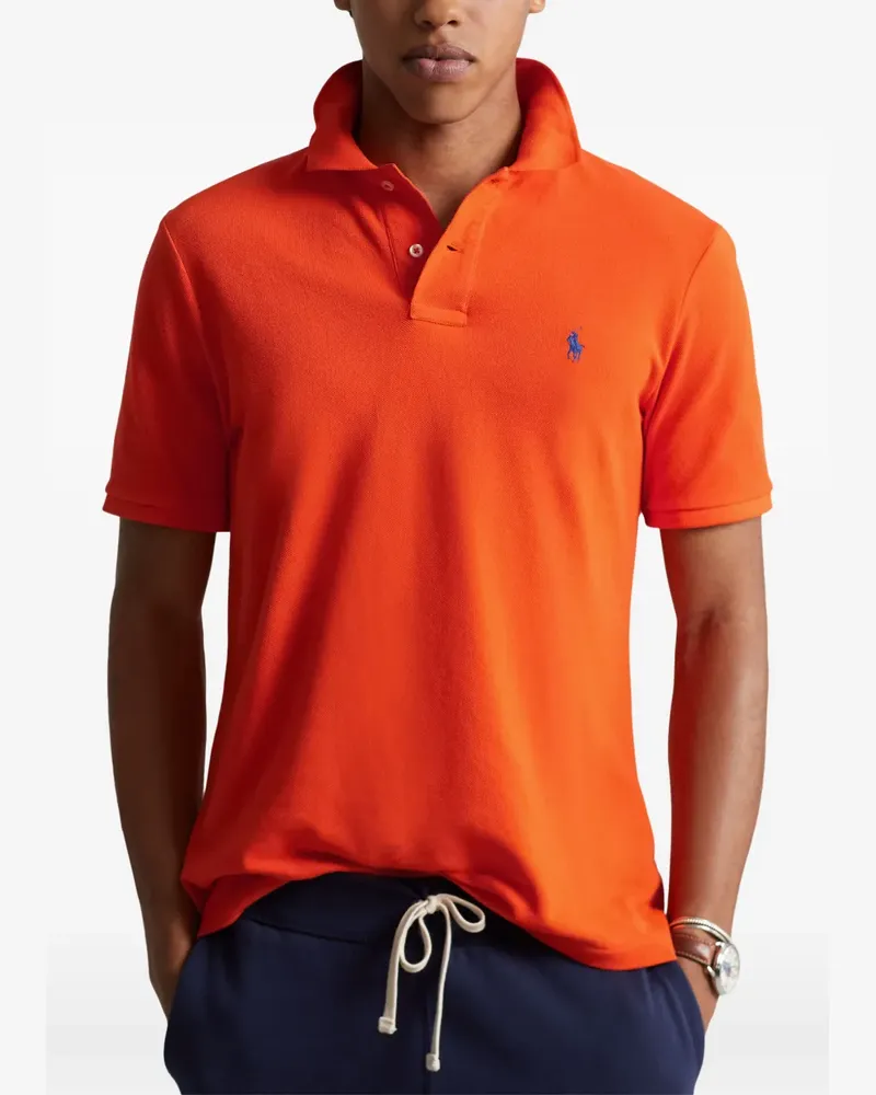Ralph Lauren Poloshirt mit kurzen Ärmeln - Orange Orange