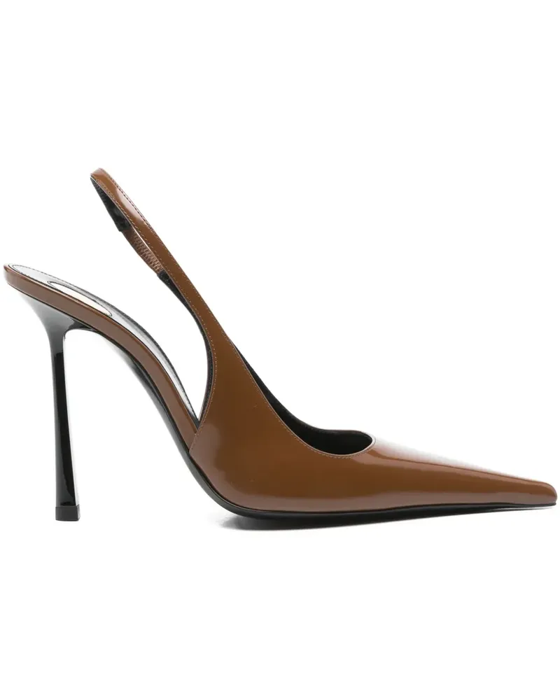 Saint Laurent Vendome Slingback-Pumps 110mm - Braun Braun