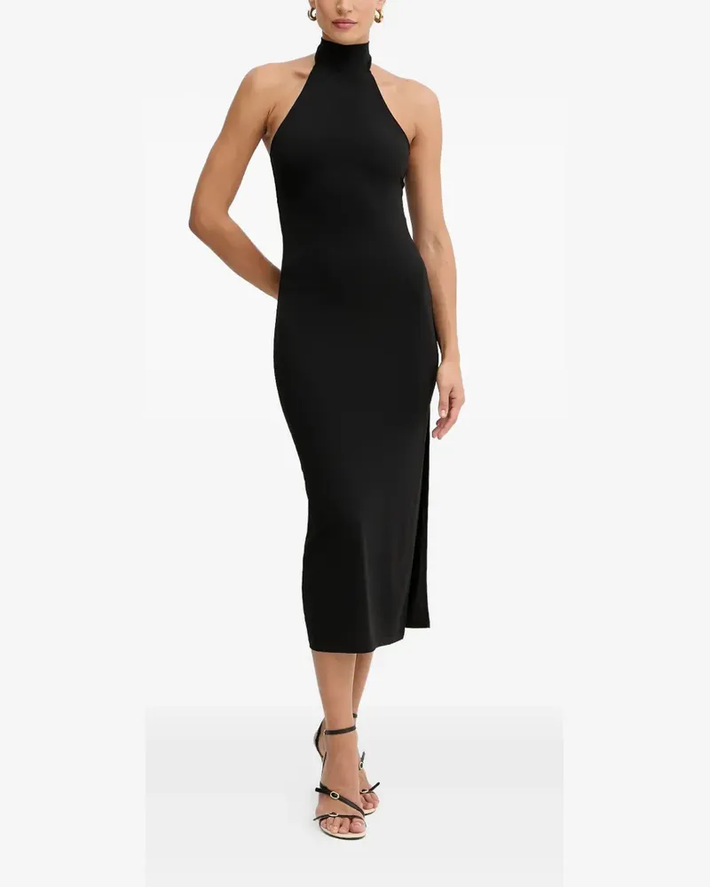 Silvian Heach halterneck midi dress - Schwarz Schwarz