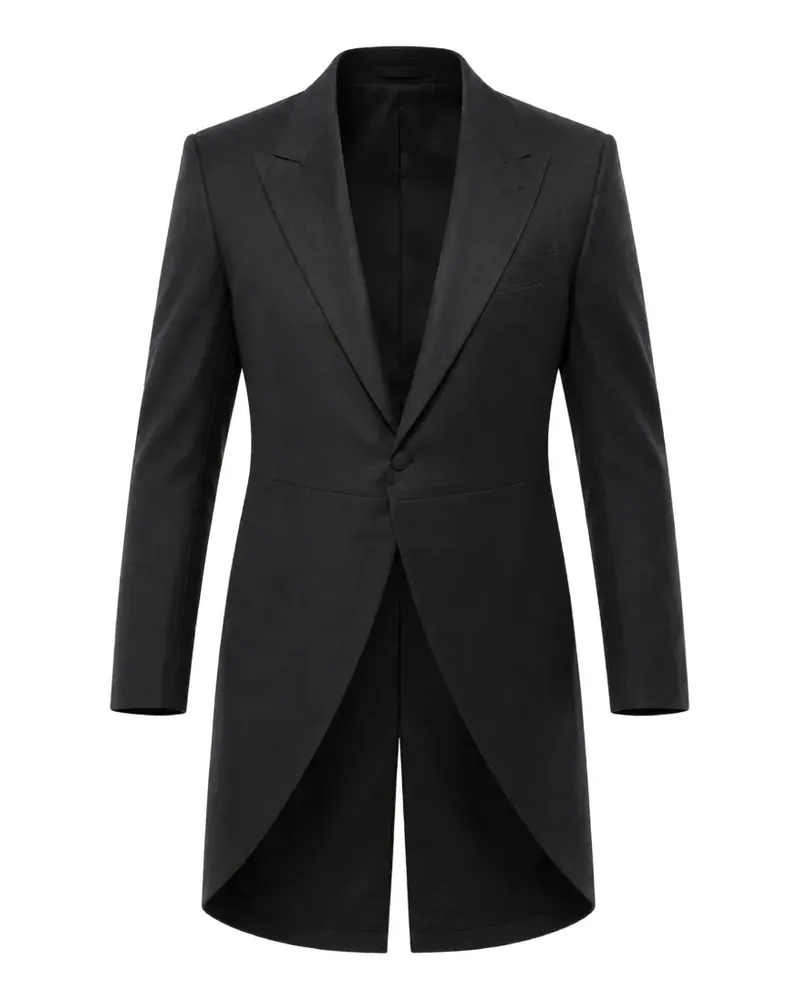 Corneliani Mantua peak-lapel tailcoat - Schwarz Schwarz