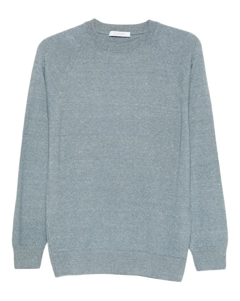 Cruciani Pullover mit Rundhalsausschnitt - Blau Blau