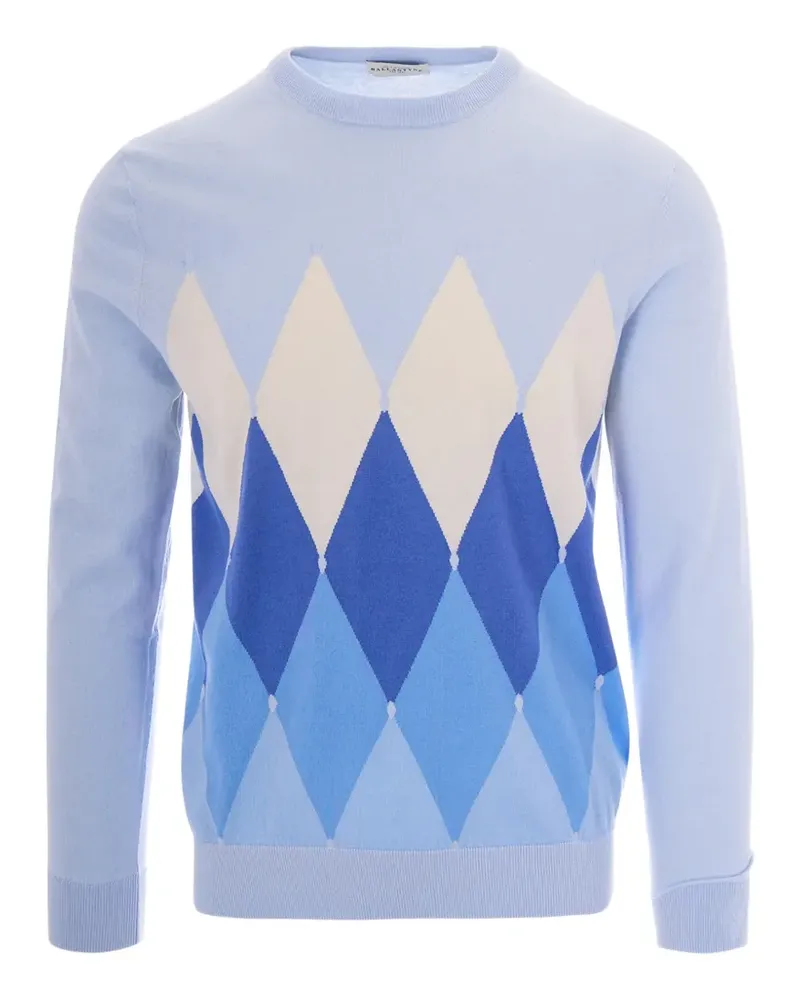 Ballantyne argyle-pattern sweater - Blau Blau
