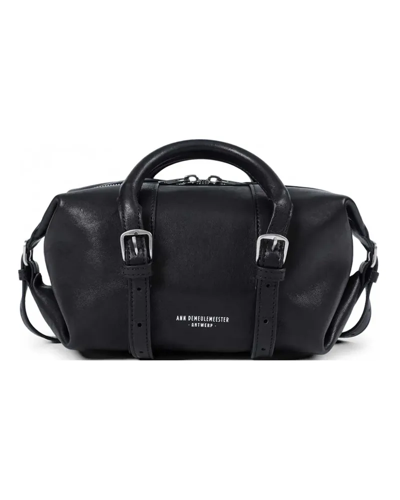 Ann Demeulemeester small Terra buckle tote bag - Schwarz Schwarz