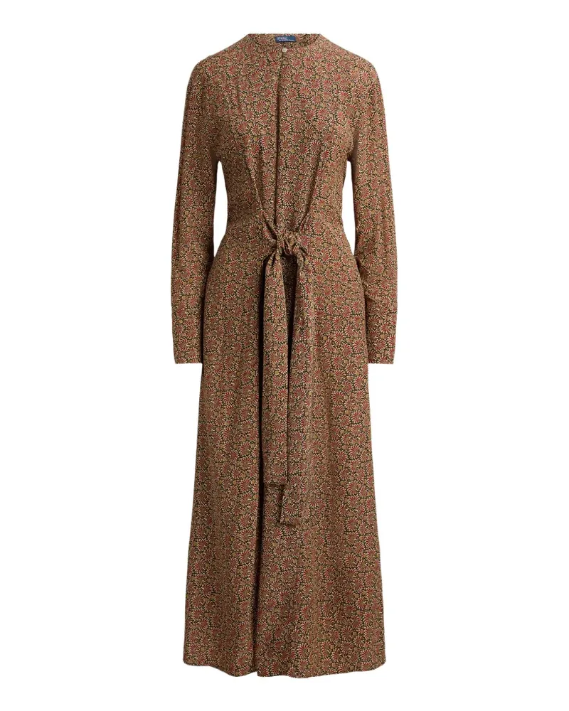 Ralph Lauren Kleid mit Blumenprint - Braun Braun