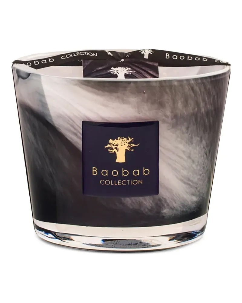 Baobab Collection Kerze mit Logo-Detail - Grau Grau