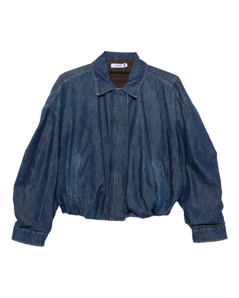 Please oversized denim jacket - Blau Blau