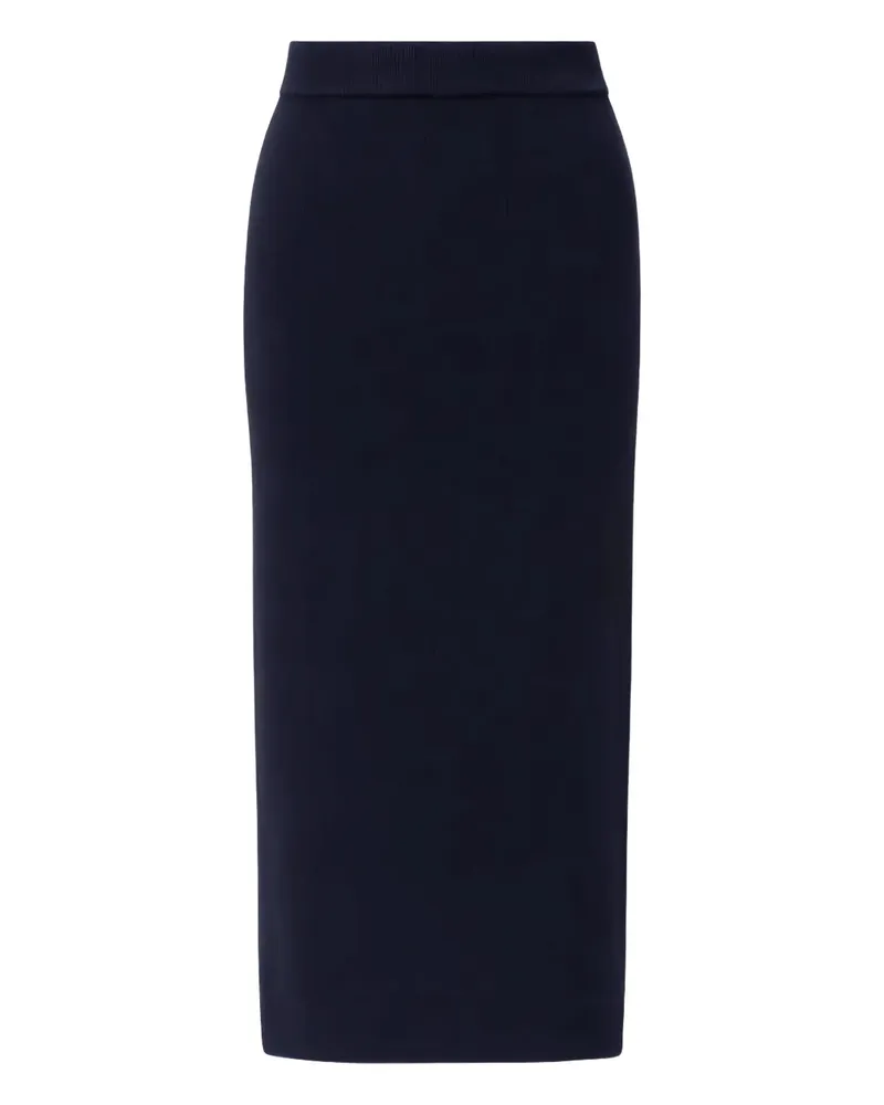 Twin-Set split detail skirt - Schwarz Schwarz