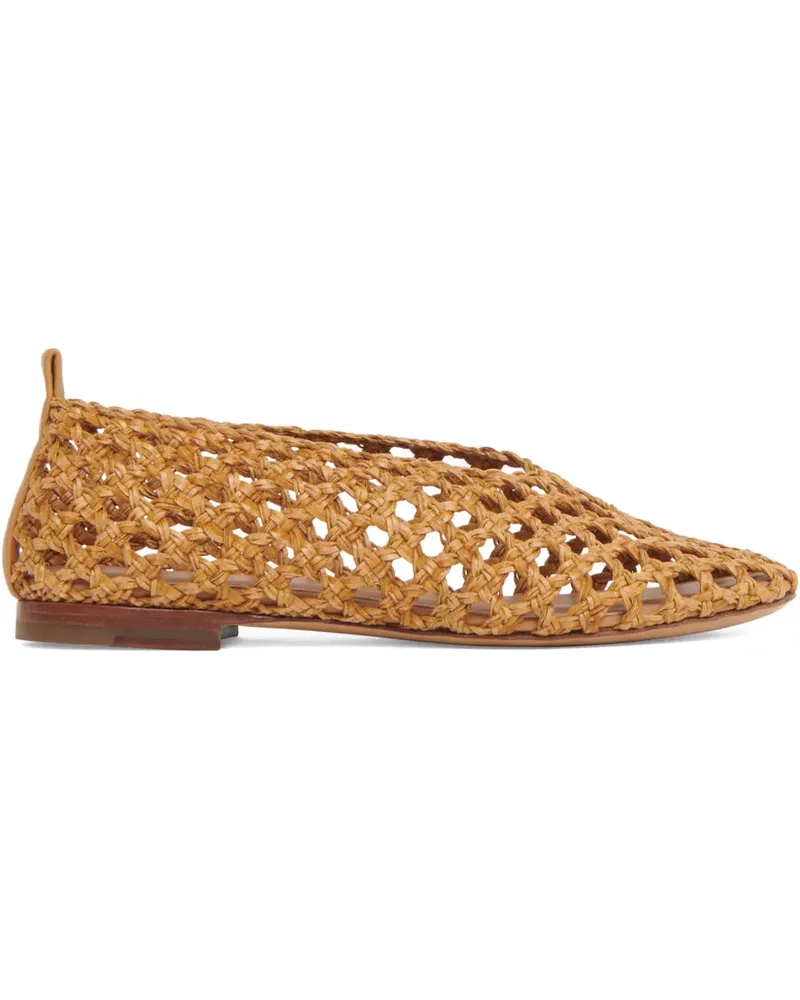 Mansur Gavriel Gewebte Ballerinas - Nude Nude