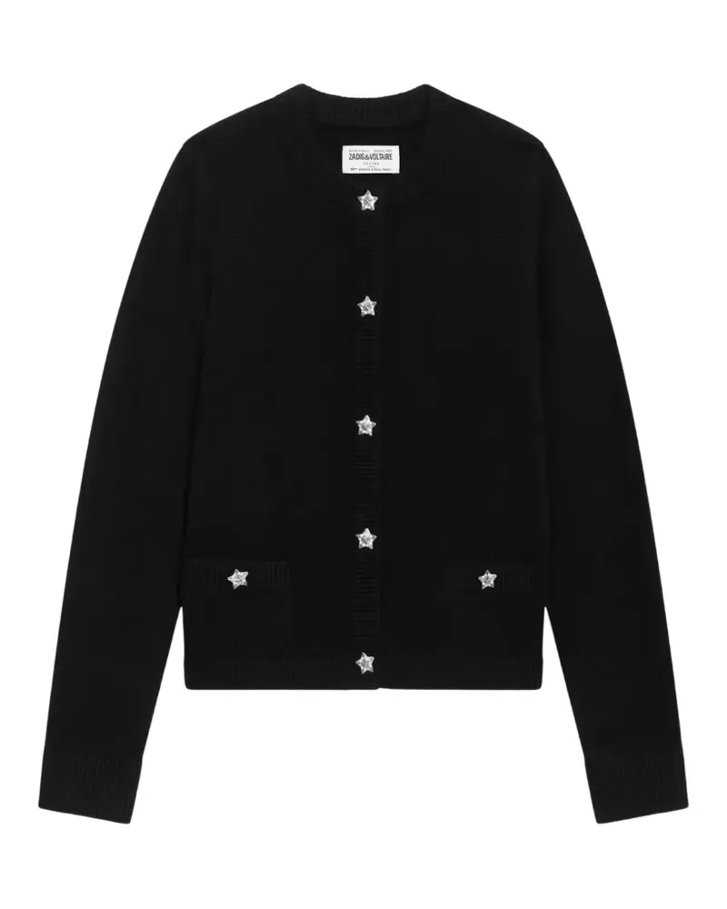 Zadig & Voltaire Marcya Cardigan aus Kaschmir - Schwarz Schwarz